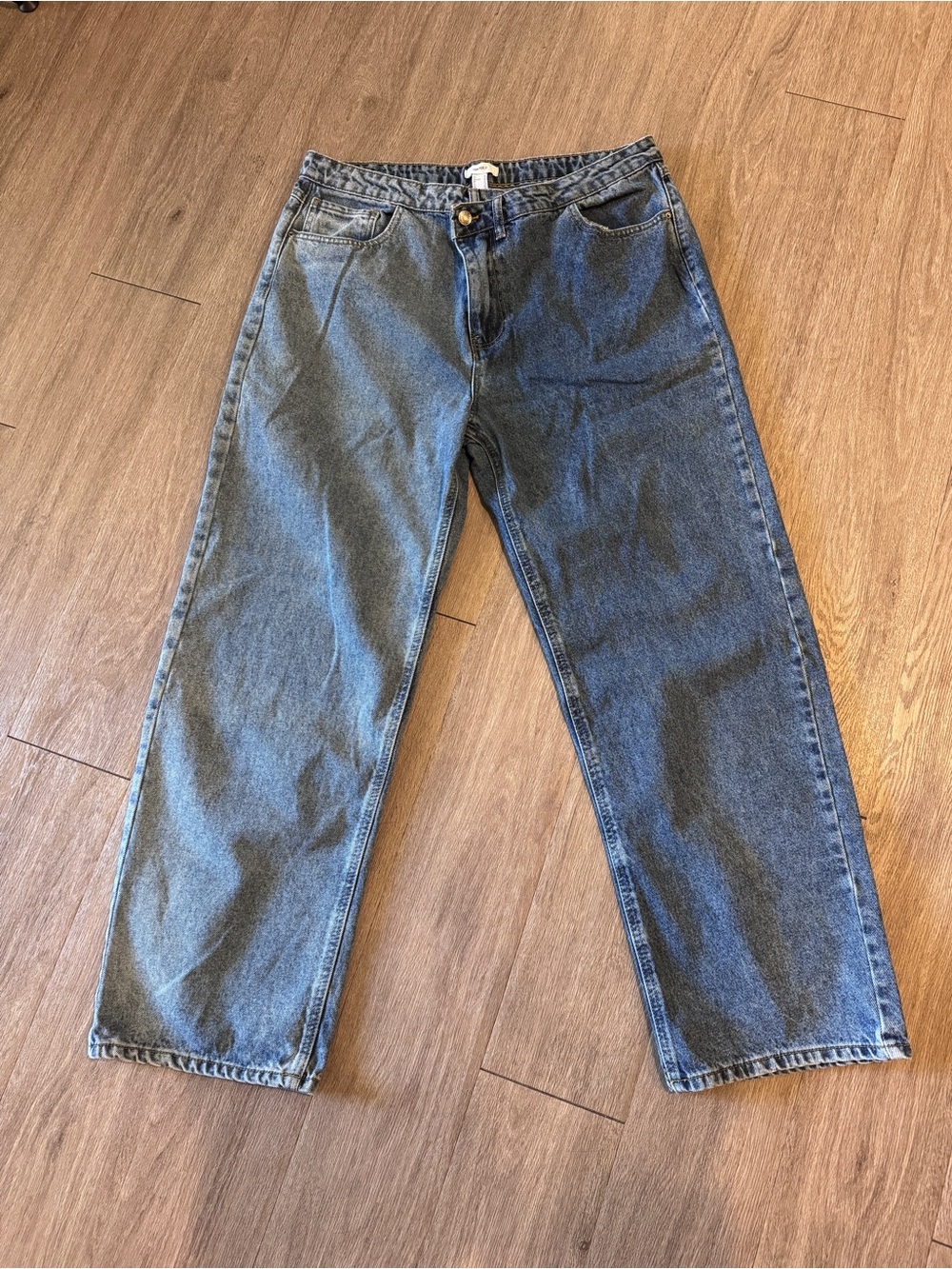 Forever 21 Two-Toned Denim Jeans